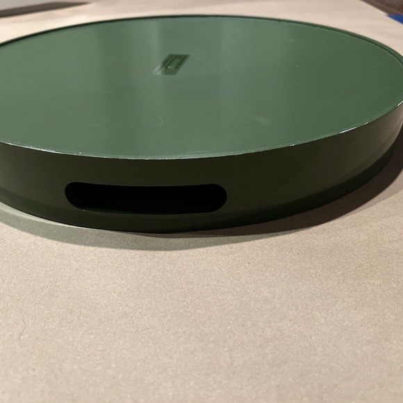 Pottery Barn Whimsical Forest Gnome Handcrafted Lacquer Serving Tray - Picture 15 of 15